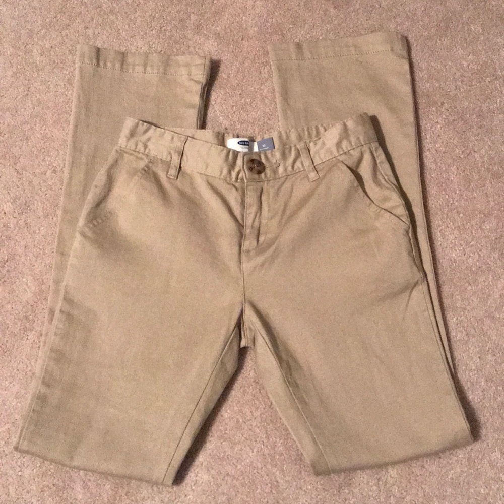 EUC, Girls Old Navy  khakis, sz 12